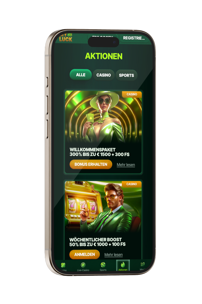 MyLuck Casino DE Aktionen