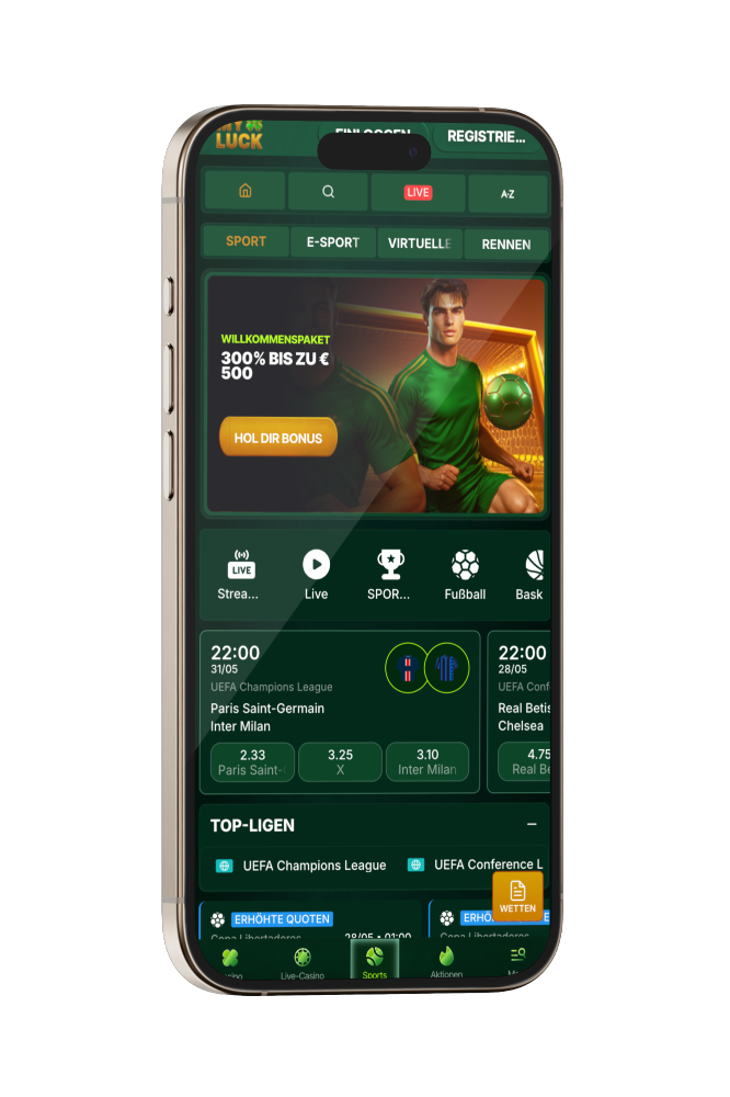 MyLuck Casino DE Sport